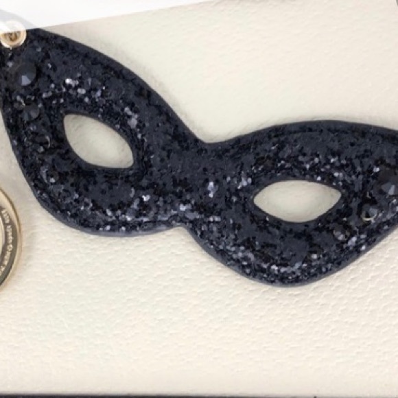 kate spade Accessories - Kate Spade Sparkly Mask Key Chain NWOT